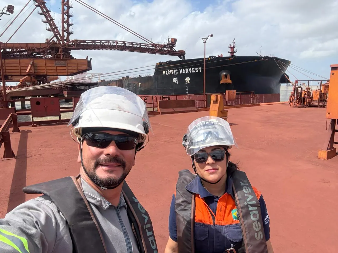 Visita técnica em terminal portuário